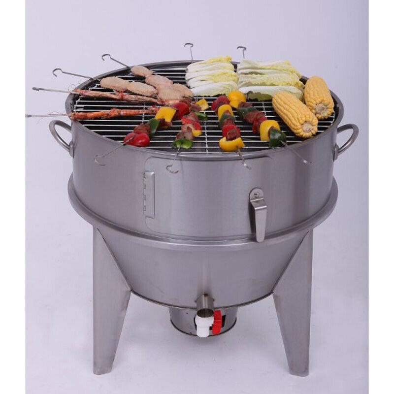Charcoal Roast Duck Oven Chicken Roasting Kitchen Cooker Crispy Duck BBQ Heater