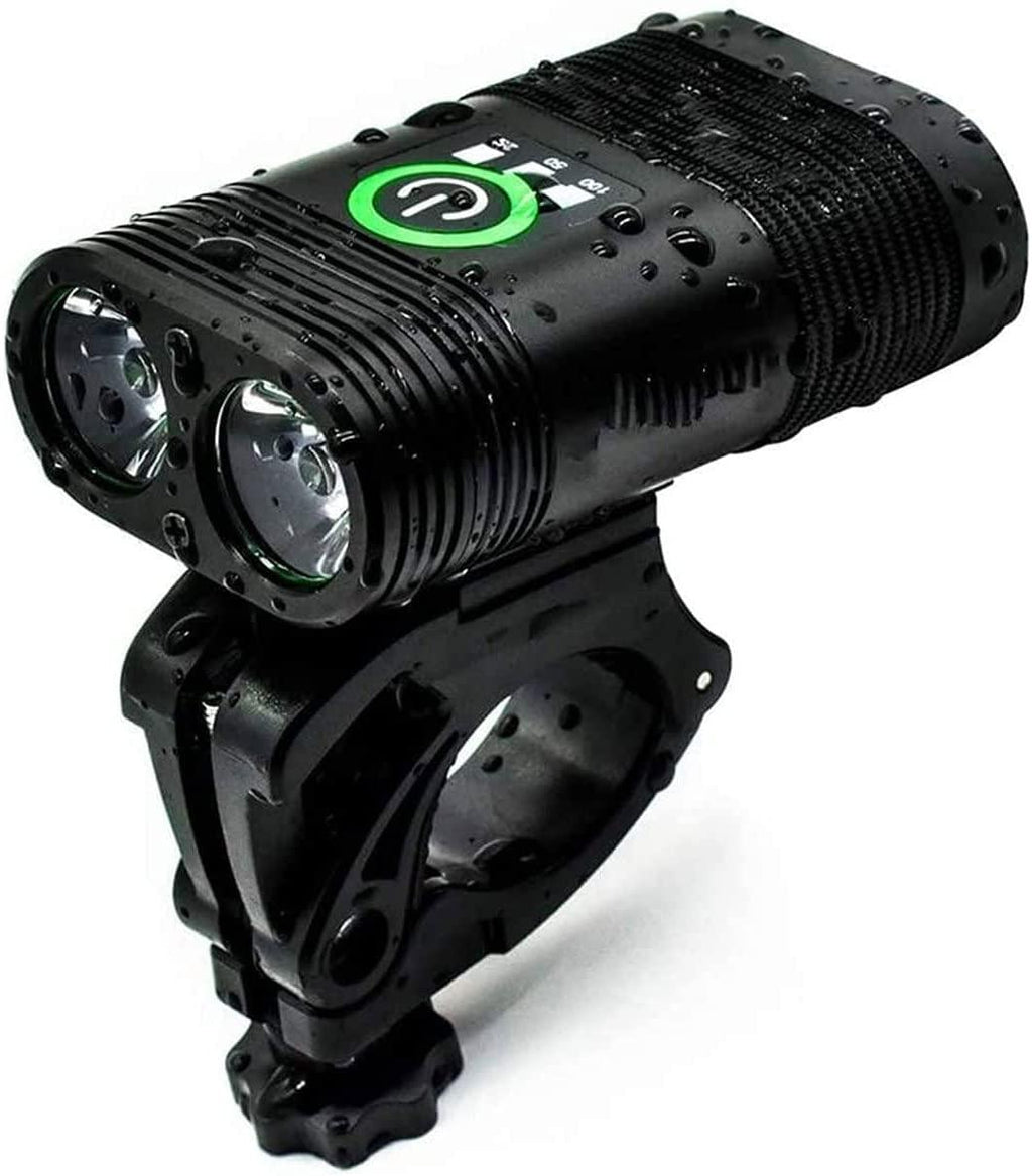 MuslimStreet USB Rechargeable Bike Light,Bicycle Accessories for Night Riding,Waterproof Bicycle Headlight, Easy to Mount Fits,for Cycling Road Mountain