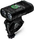 MuslimStreet USB Rechargeable Bike Light,Bicycle Accessories for Night Riding,Waterproof Bicycle Headlight, Easy to Mount Fits,for Cycling Road Mountain