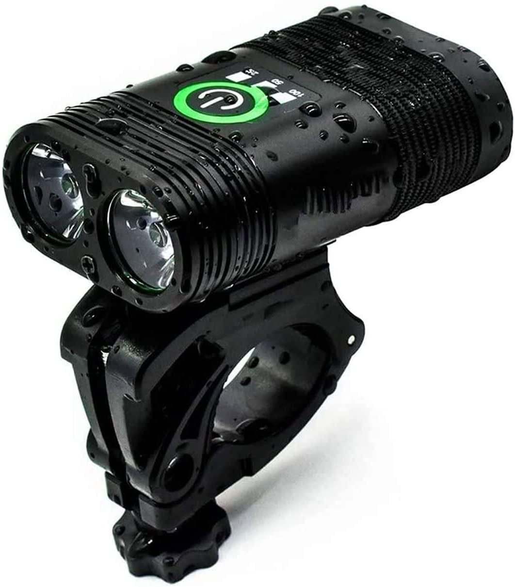 MuslimStreet USB Rechargeable Bike Light,Bicycle Accessories for Night Riding,Waterproof Bicycle Headlight, Easy to Mount Fits,for Cycling Road Mountain