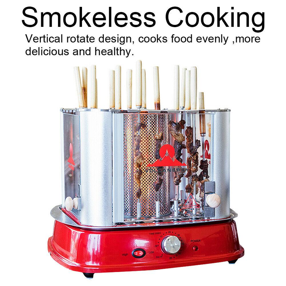 Practical Volcanergy Electric Oven Barbecue Meat Shashlik Roaster Grill Machine