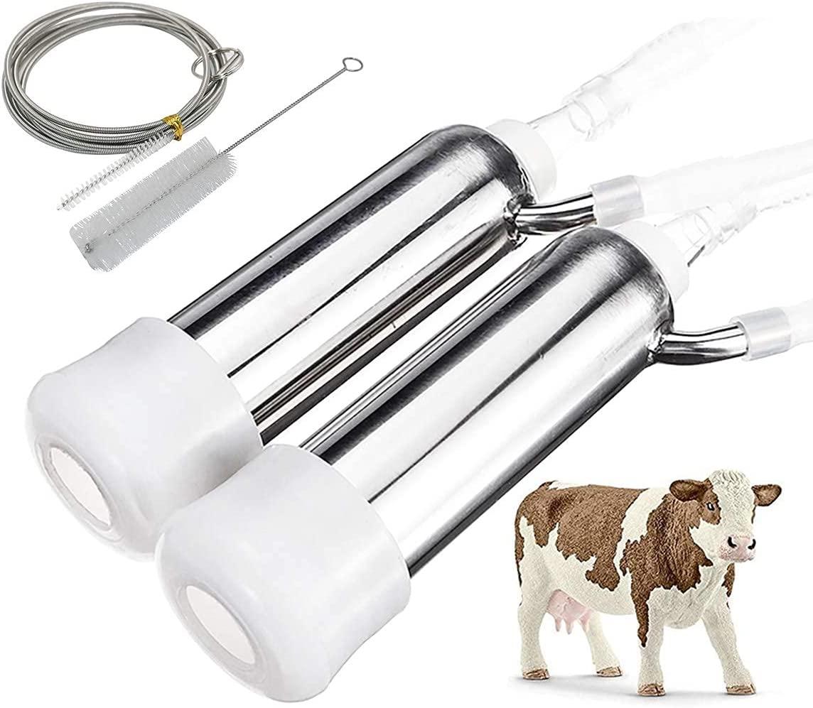 Hantop 12L Goat MilMachine (Pro) and Cow MilTeat Cup Replacement (Tube Included)