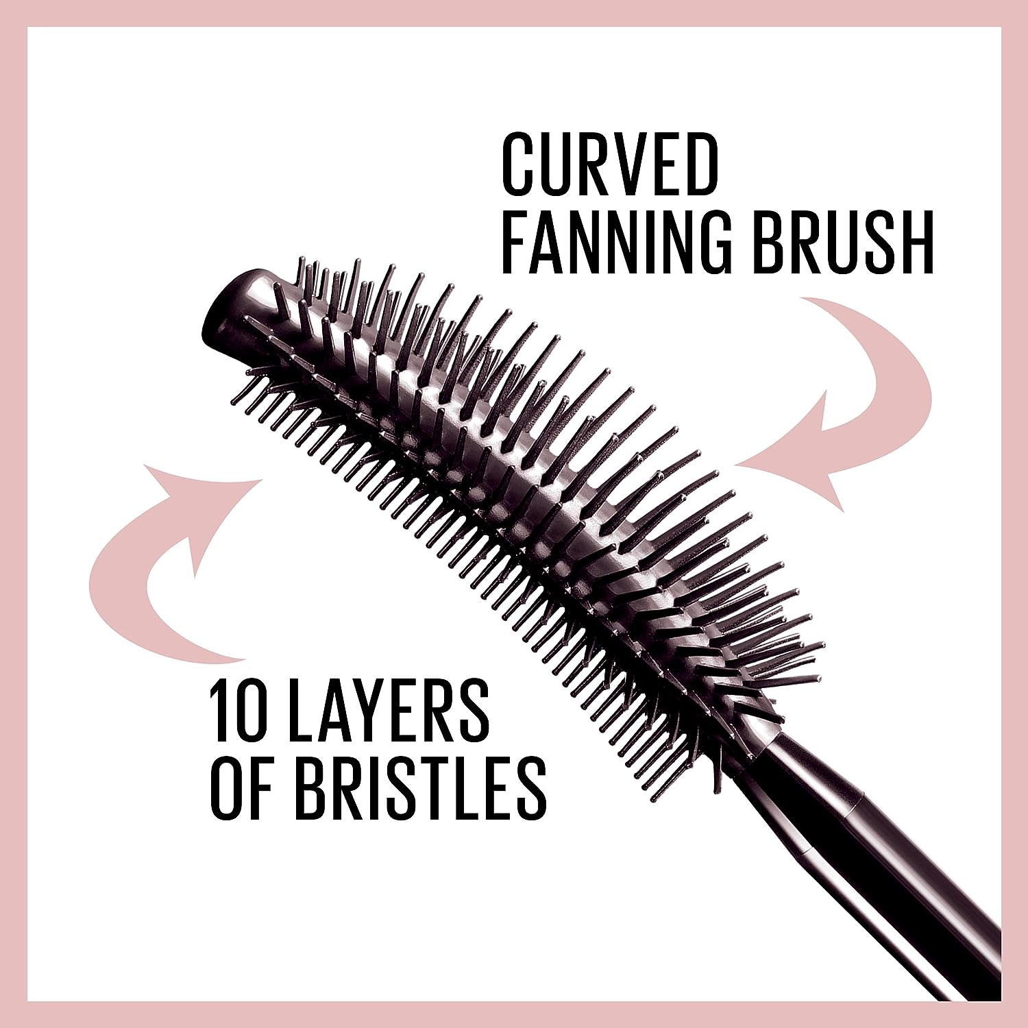Maybelline New York Lash Sensational Washable Mascara, Lengthening and Volumizing for a Full Fan Effect, Midnight Black, 1 Count