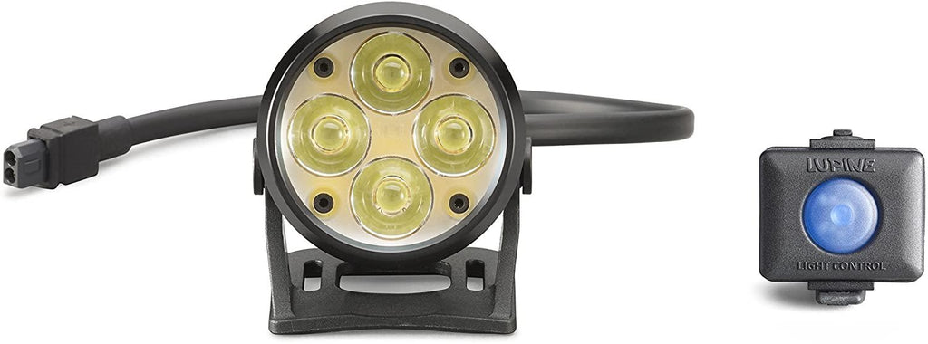 Lupine Lighting Systems Wilma R 14 Bike Helmet Light, 3600 Lumens LED, Bluetooth Remote, Rechargeable 13.8 Ah SmartCore Lithium-ion Battery