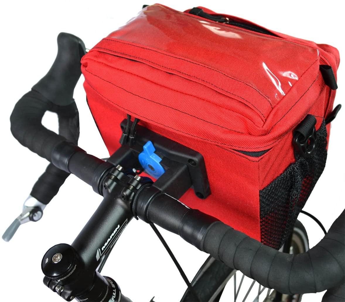 Lone Peak Alta Front Handlebar Bag for Bicycles with Adjustable Straps | Water Resistance - Multi-Purpose Bike Storage Handlebar Pack