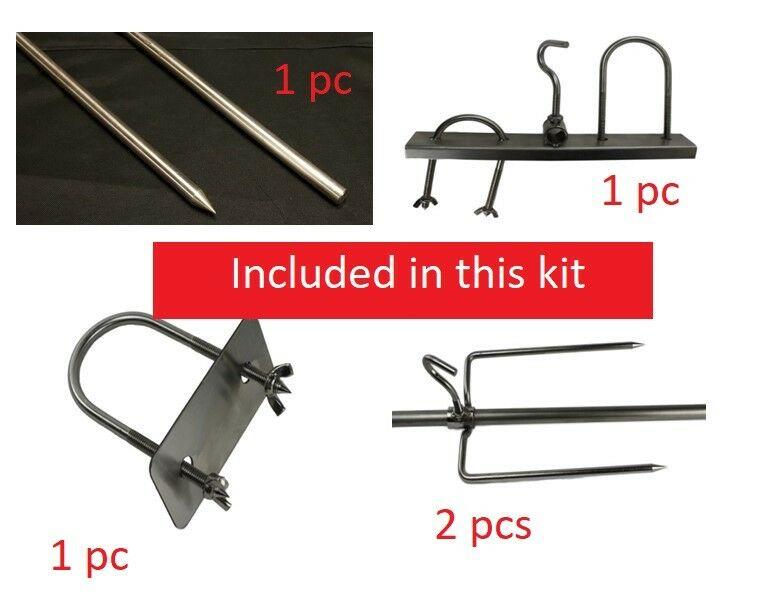 Gear Drive Rotisserie Kit For whole lambs pigs
