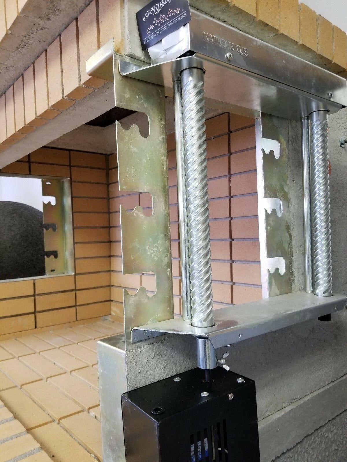 Gear Drive Rotisserie Kit For whole lambs/pigs