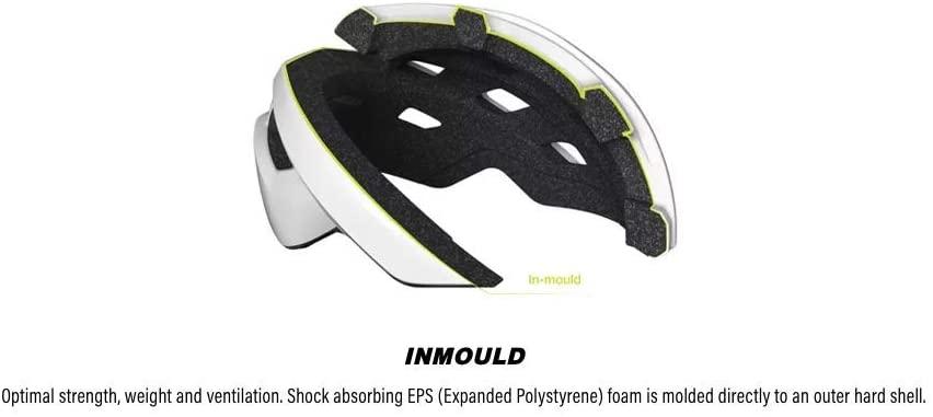 IXS Unisex Trigger FF Full Face All-Mountain Trail Enduro Protective Bike Helmet, White, Small/Medium (HEL2100)