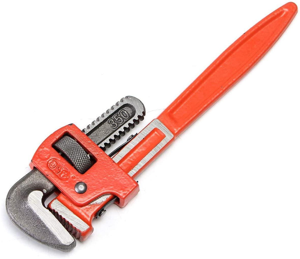 WEWINMON LHS Hand Tools 3Pcs Heavy Duty Pipe Wrench Adjustable Set 14inch 18inch 24inch Monkey Soft Grip