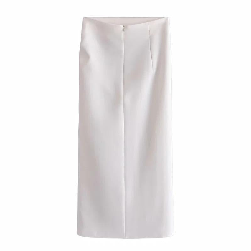 elegant pleats summer skirt and top