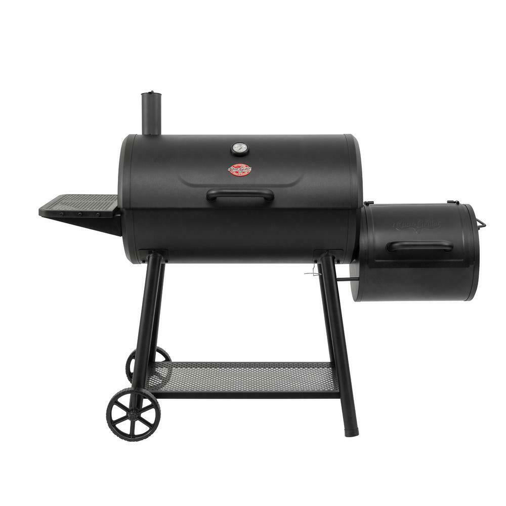 Barrel Grill 27.50 in W x 50.40 in. H Adjustable Air Vent StoraRack Cast Iron