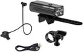 LEZYNE Macro Drive 1300XXL Bicycle Headlight Loaded Kit, Bright 1300 Lumens, 148H Runtime, Includes Remote Switch, Silicon Strap, 31.8 cm Mount, USB Charging Cable, Front Bike Light Kit