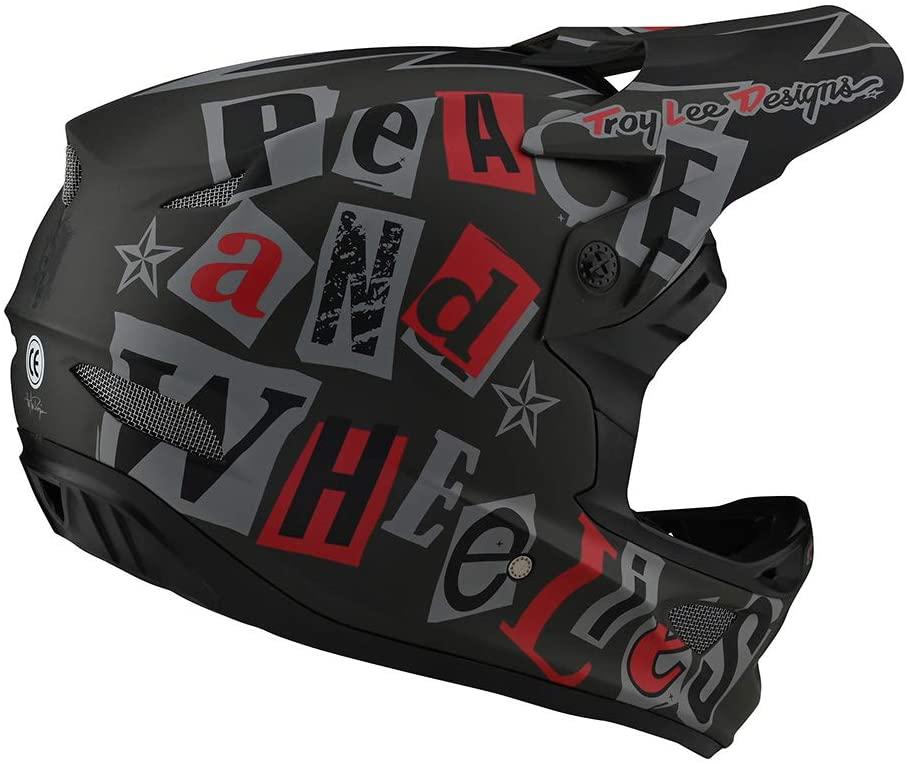 Troy Lee Designs Adult | Downhill | Mountain Bike | BMX | Full Face D3 Fiberlite Helmet Anarchy