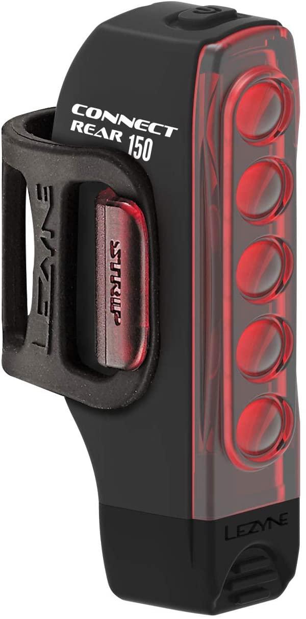 LEZYNE Connect Drive Pro 1000XL & Strip Connect Bicycle Head and Taillight Combo Pair, USB Rechargeable, High Performance Bike Light Set