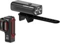 LEZYNE Macro Drive 1300XXL & Strip Drive Pro Bicycle Light Set Front & Rear Pair, Very Bright LED's, Daytime Flash, USB Rechargeable, Durable Bike Light Set MTB, Gravel, and Road Bikes