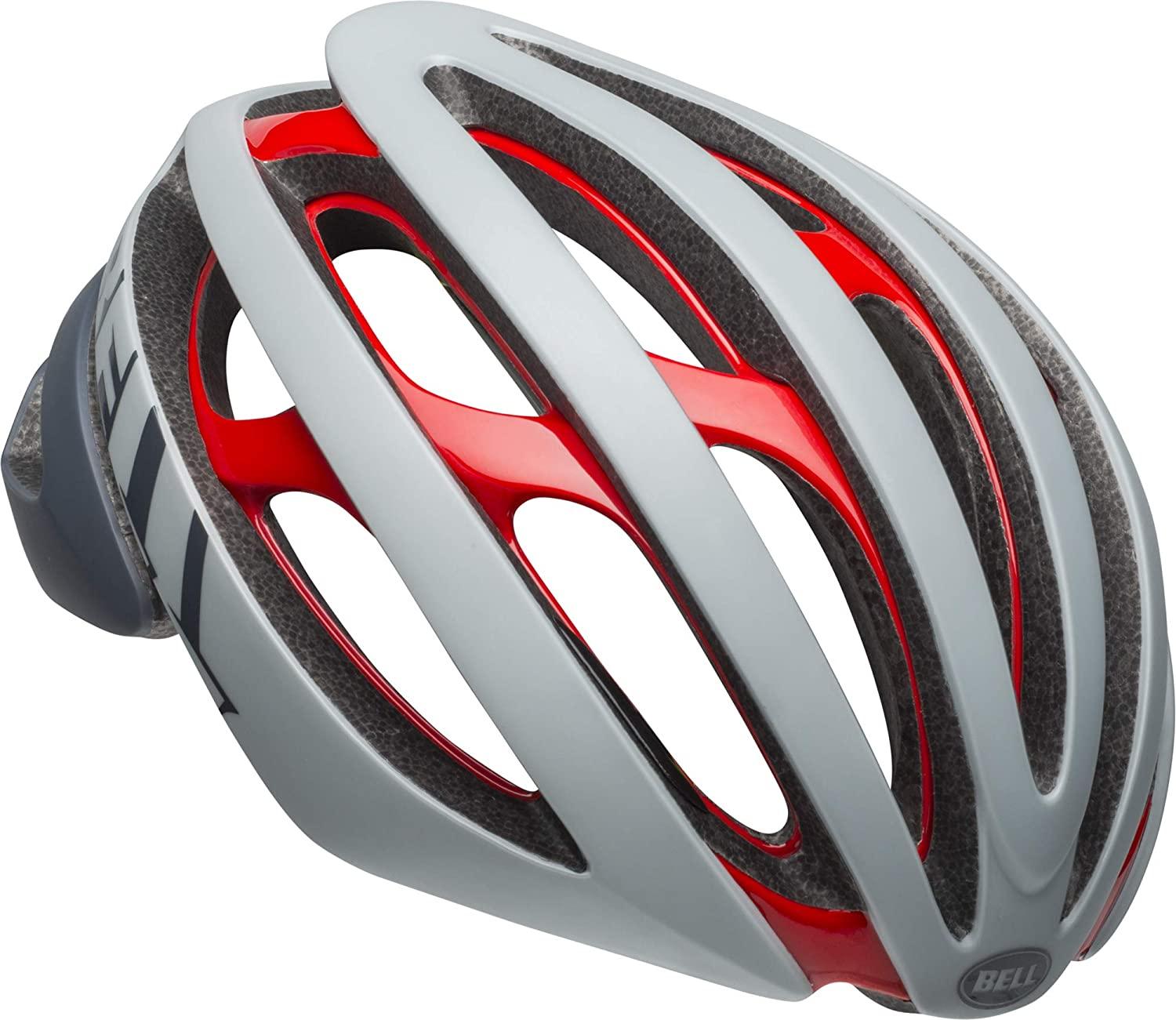 BELL Z20 MIPS Adult Road Bike Helmet - Remix Matte/Gloss Gray/Crimson (2019), Small (52-56 cm)