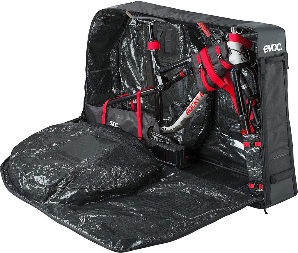 Evoc Bike Travel Bag Pro - Bike Travel Case for Airplanes, Trains, and Car Travel Without Bike Stand