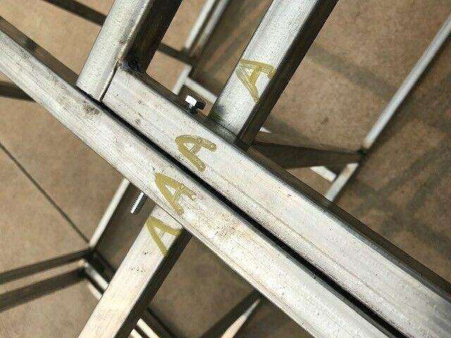 BBQ Island frame kit DIY 6' "L"