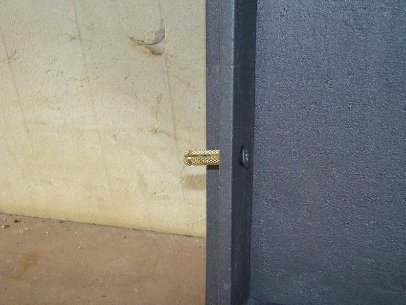 Cast Iron pizza oven door | bread oven doors | fire door | 700x460 | Right