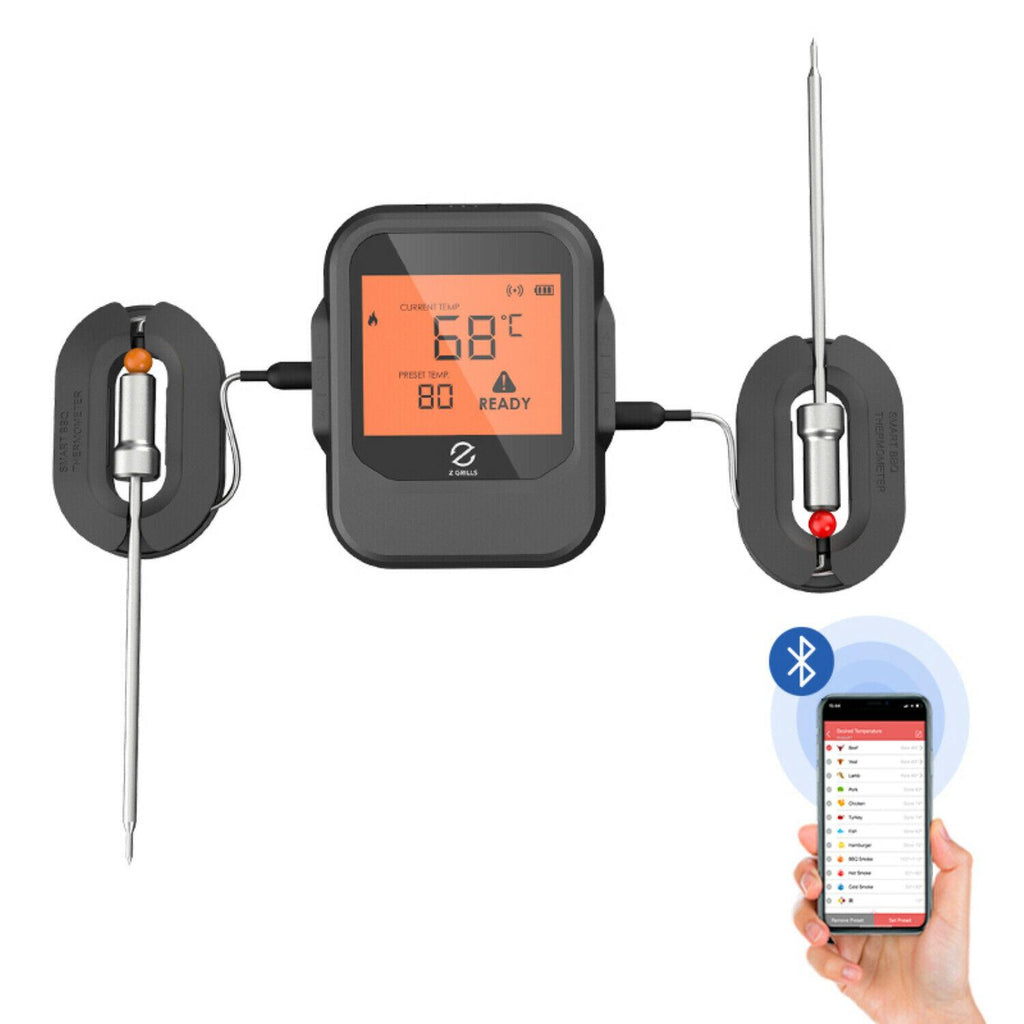 ZPG-7002B Pellet Grill BBQ Smoker Digital Control with Smart Probe