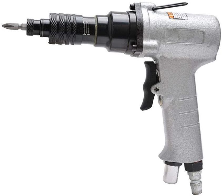 ViewSys Portable Practica Pneumatic Pneumatic Screwdriver, Preset Torque Screwdriver, Positive and Negative Wind Batch Hand Tools Industrial