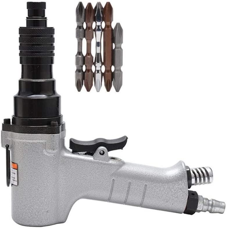 ViewSys Portable Practica Pneumatic Pneumatic Screwdriver, Preset Torque Screwdriver, Positive and Negative Wind Batch Hand Tools Industrial
