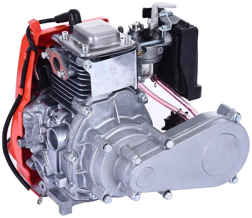 MENGQIN Full 49CC 4-Stroke Motor Kit Bicycle Engine Kit Bicycle Engine Petrol Motorized Bike Engine Kit Professional Bicycle Engine Kit [U.S Shipping]