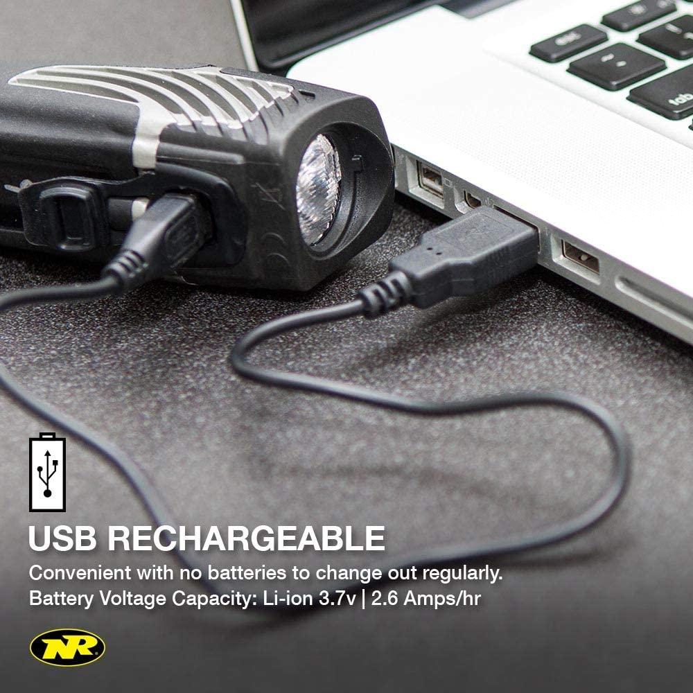 NiteRider Lumina 1000 Boost USB Rechargeable Bike Light Powerful Lumens Bicycle Headlight LED Front Light Easy to Install for Men Women Road Mountain Adventure Commuter Cycling Safety Flashlight