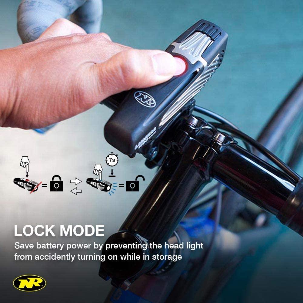 NiteRider Lumina 1000 Boost USB Rechargeable Bike Light Powerful Lumens Bicycle Headlight LED Front Light Easy to Install for Men Women Road Mountain Adventure Commuter Cycling Safety Flashlight