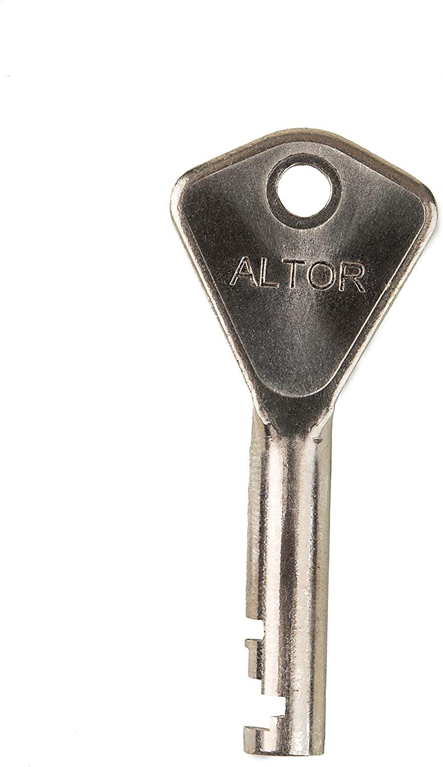 Altor Double APEX - Folding Bicycle Locks - 2 Bike Locks and 8 Keys (keyed Alike) with 2 mounts