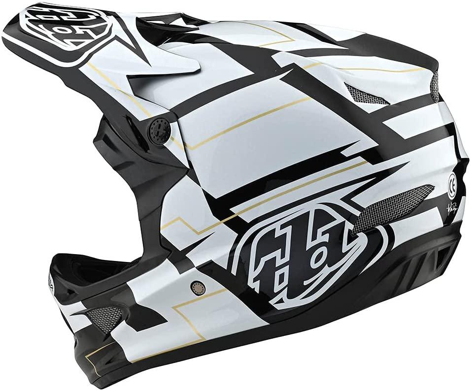 Troy Lee Designs D3 Anarchy FIBERLITE Full Face Adult Mountain Bike Helmet Lightweight Fiberglass. Downhill, BMX Gravel Street Road MTB Bicycle Cycling Accessories for Men Women Youth Girls Boys Kids