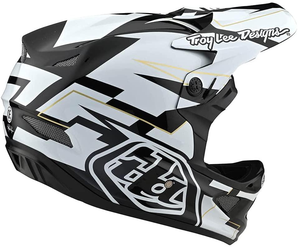Troy Lee Designs D3 Anarchy FIBERLITE Full Face Adult Mountain Bike Helmet Lightweight Fiberglass. Downhill, BMX Gravel Street Road MTB Bicycle Cycling Accessories for Men Women Youth Girls Boys Kids