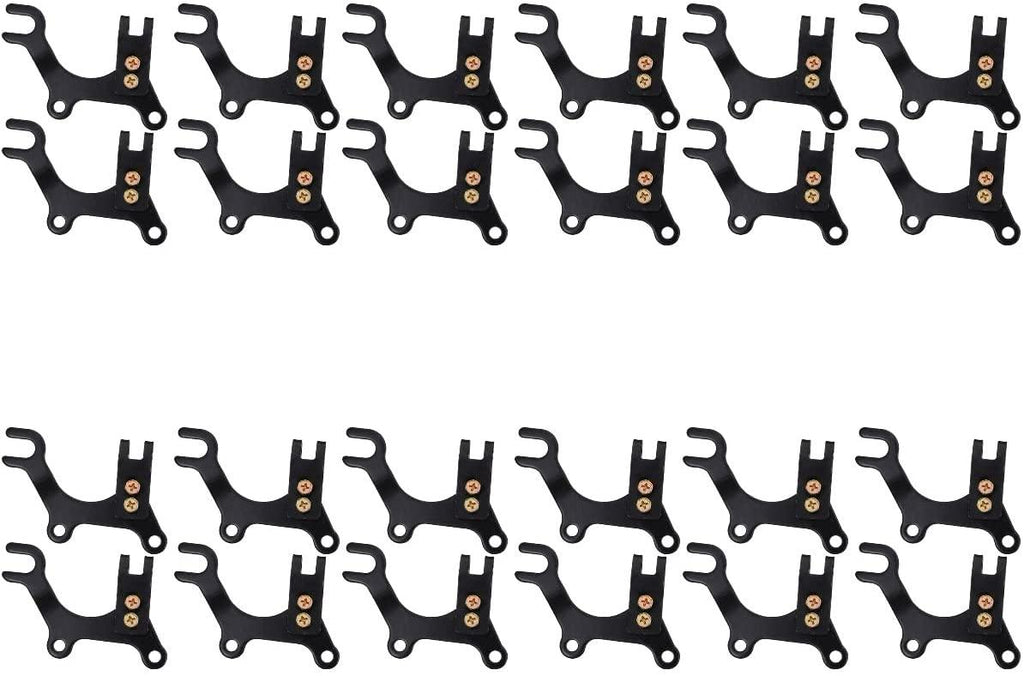 Abaodam 24 pcs Adjustable Brakes Brackets Bike Accessory Disc Brake Modification Bracket