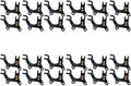 Abaodam 24 pcs Adjustable Brakes Brackets Bike Accessory Disc Brake Modification Bracket