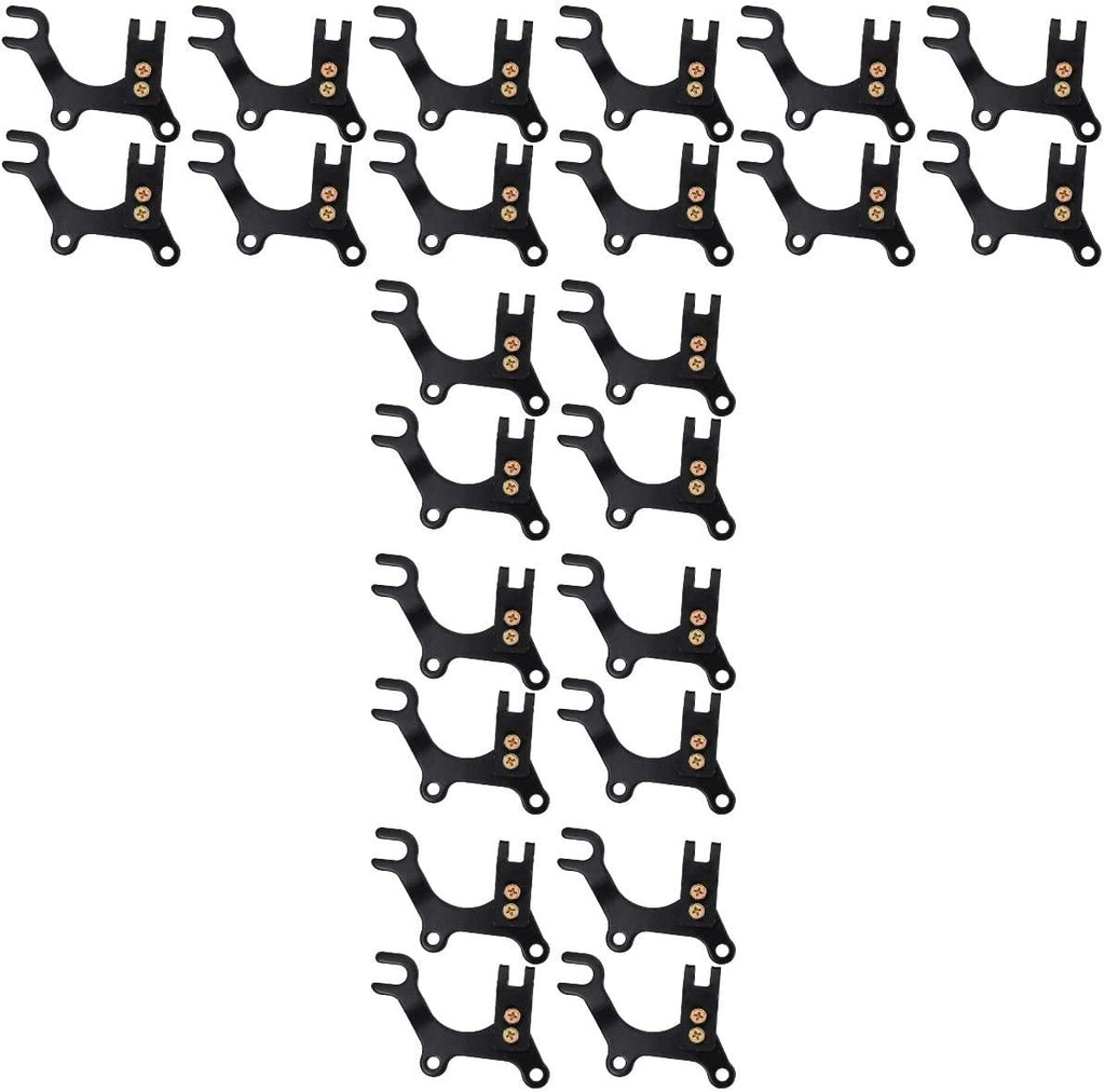 Abaodam 24 pcs Adjustable Brakes Brackets Bike Accessory Disc Brake Modification Bracket