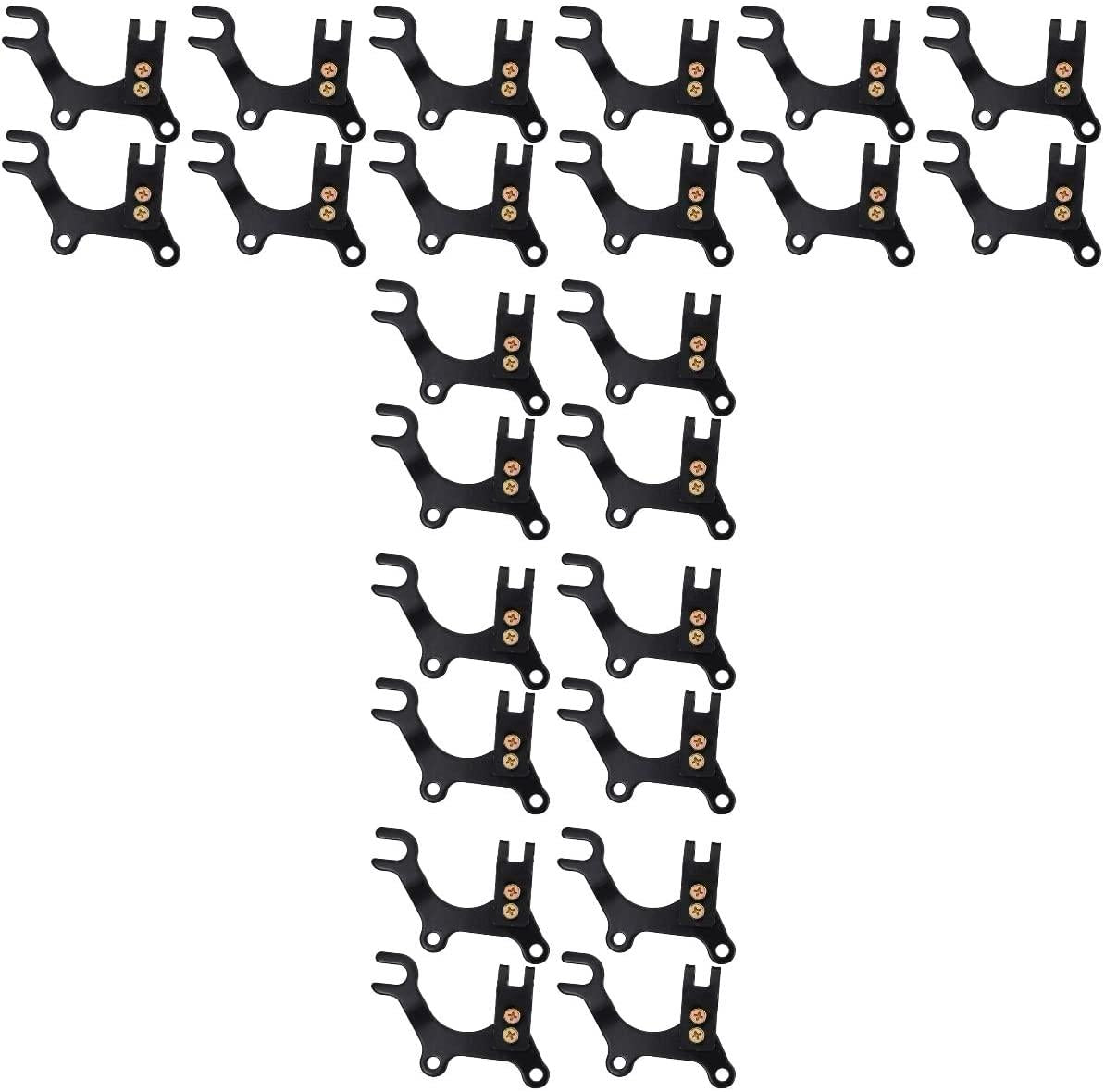 Abaodam 24 pcs Adjustable Brakes Brackets Bike Accessory Disc Brake Modification Bracket