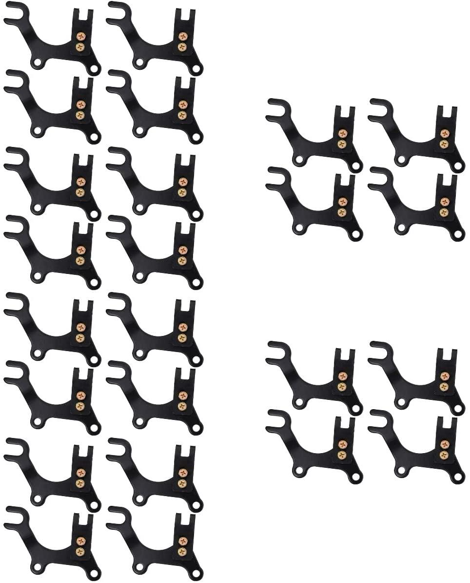 Abaodam 24 pcs Adjustable Brakes Brackets Bike Accessory Disc Brake Modification Bracket