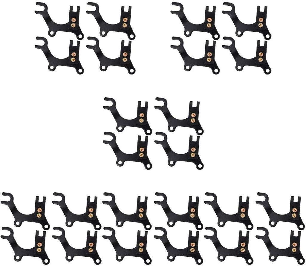 Abaodam 24 pcs Adjustable Brakes Brackets Bike Accessory Disc Brake Modification Bracket