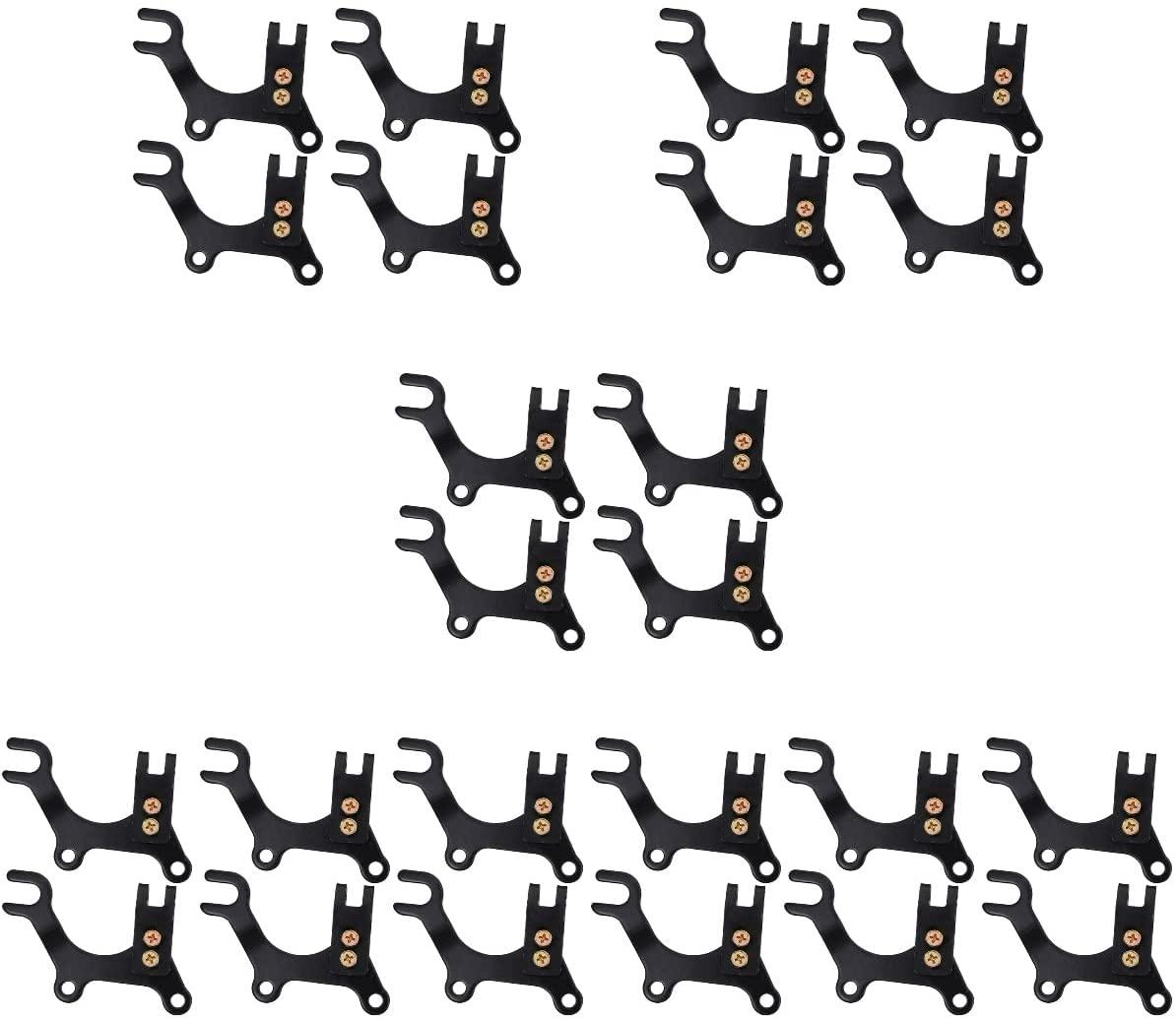 Abaodam 24 pcs Adjustable Brakes Brackets Bike Accessory Disc Brake Modification Bracket