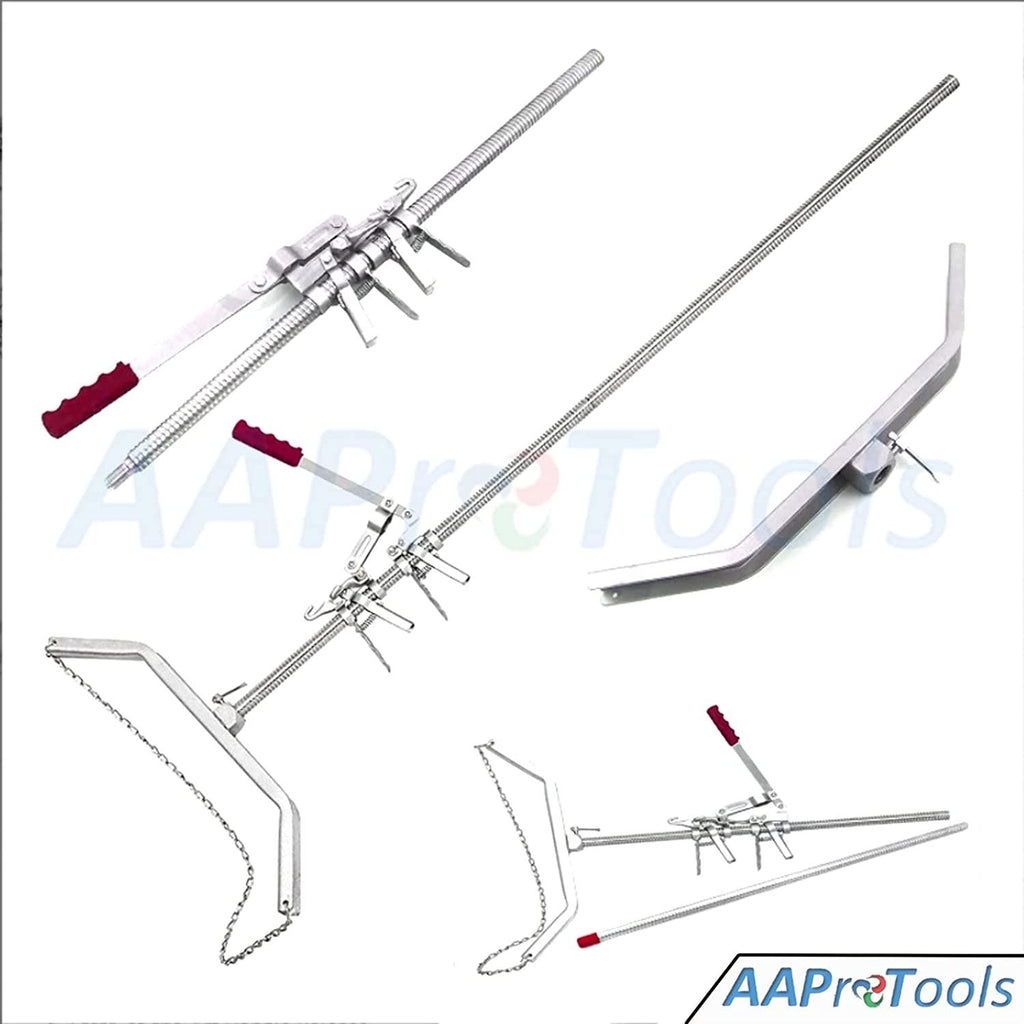 AAProTools Durable Baby Cow delivery Apparatus Calf Puller & (1pc) OB Handle, (1pc) Chain 30" Veterinary Instruments for Dairy Farm