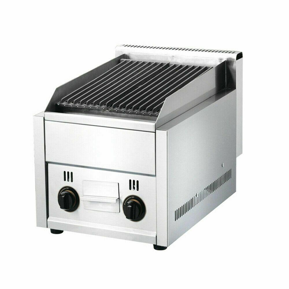 Commercial Restaurant Gas Gril Heavy Duty Grill Flat Top Countertop Food Grill