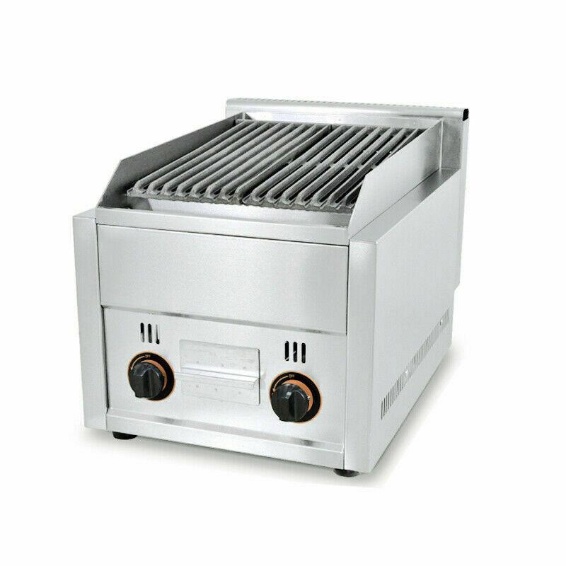 Commercial Restaurant Gas Gril Heavy Duty Grill Flat Top Countertop Food Grill