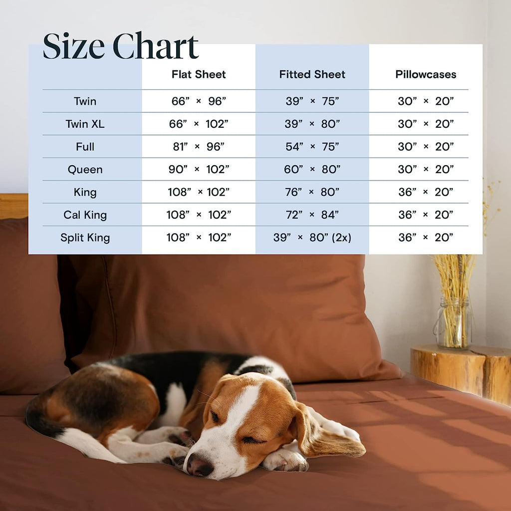 LuxClub Twin XL Sheets Set - Soft Twin Bed Sheets for Boys and Girls, 4 PC Deep Pockets 18" Eco Friendly Wrinkle Free Kids Fitted Sheets Machine Washable Hotel Bedding Silky Soft - Brown Twin XL