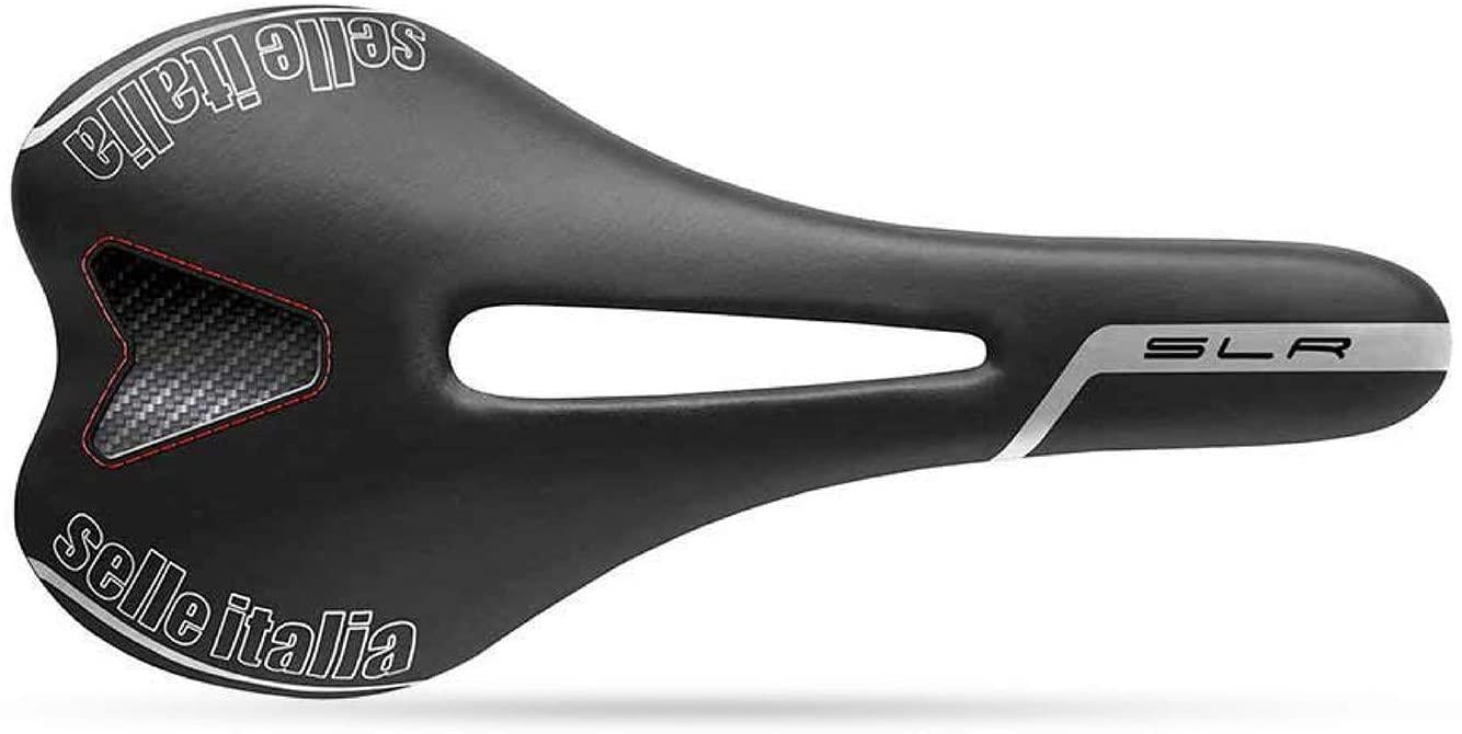 Selle Italia SLR TM Flow Manganese Bike Saddle, Black