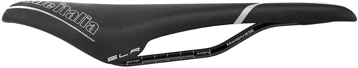 Selle Italia SLR TM Flow Manganese Bike Saddle, Black