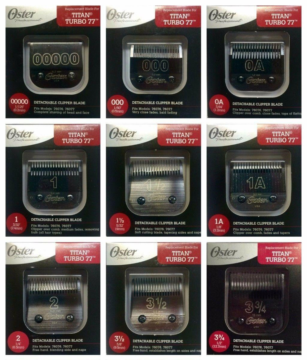 Oster  / Classic 76 Black Diamox Detachable Clipper Replacement Blade NEW!