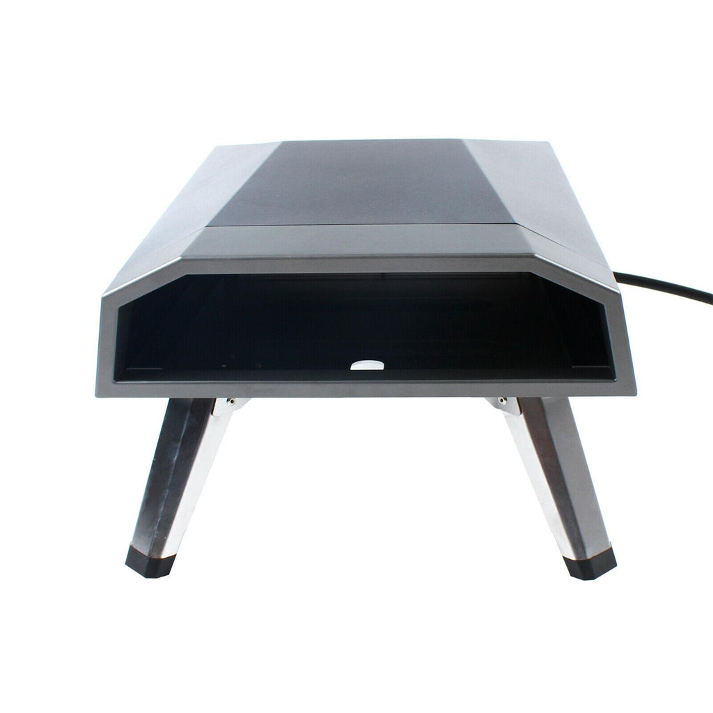 Gas-Powered Outdoors 12" Portable Pizza Oven Pellet Grill BBQ Food Grade