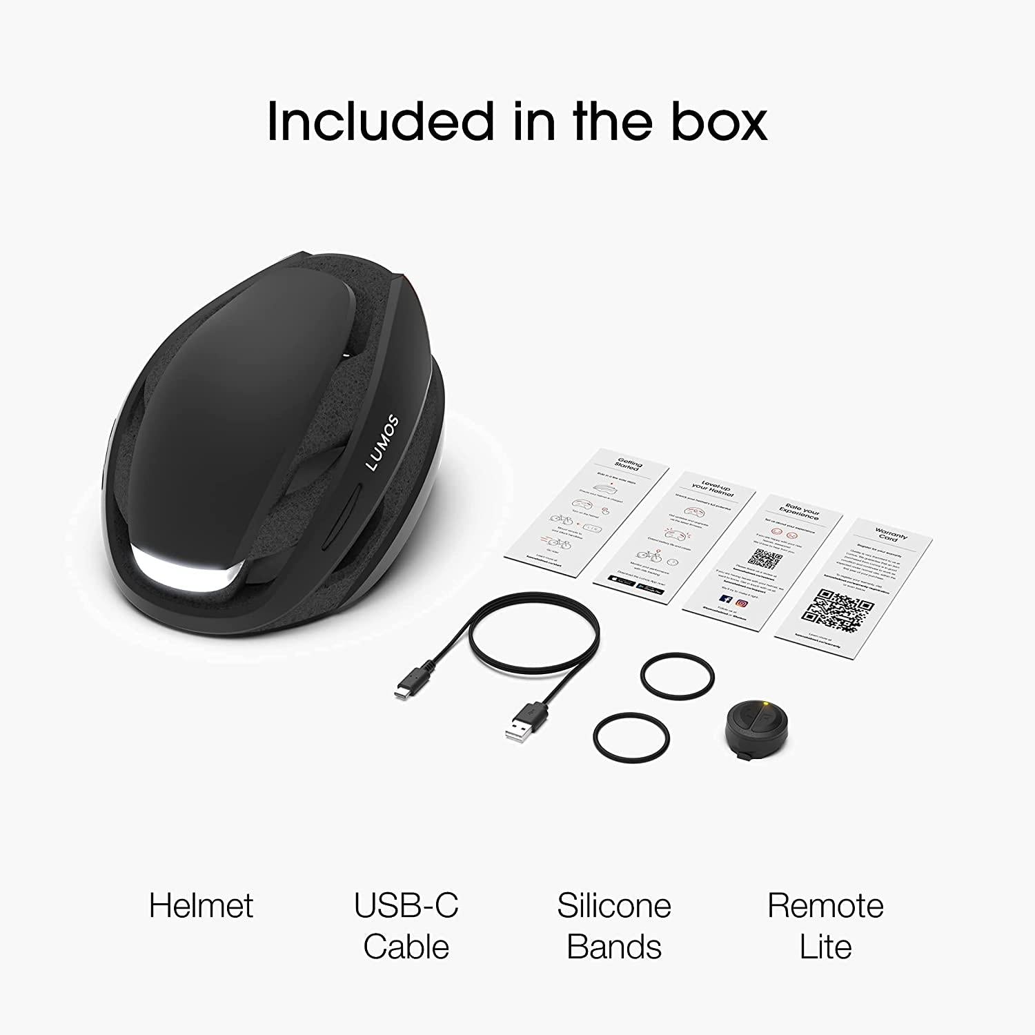 Lumos Ultra Smart Helmet | Bicycle Helmet | Front and Rear LED Lights | Turn Signals | Brake Lights | Bluetooth Connected | Adult: Men, Women