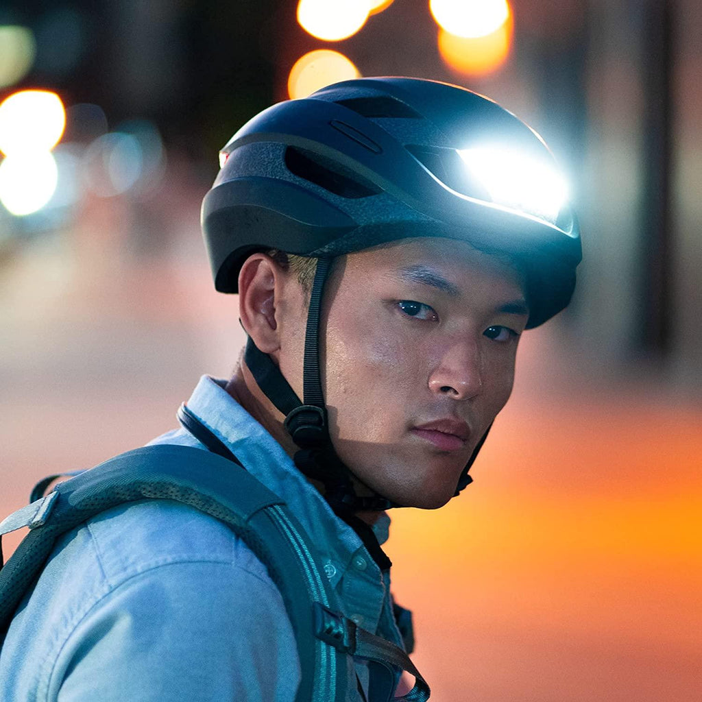 Lumos Ultra Smart Helmet | Bicycle Helmet | Front and Rear LED Lights | Turn Signals | Brake Lights | Bluetooth Connected | Adult: Men, Women