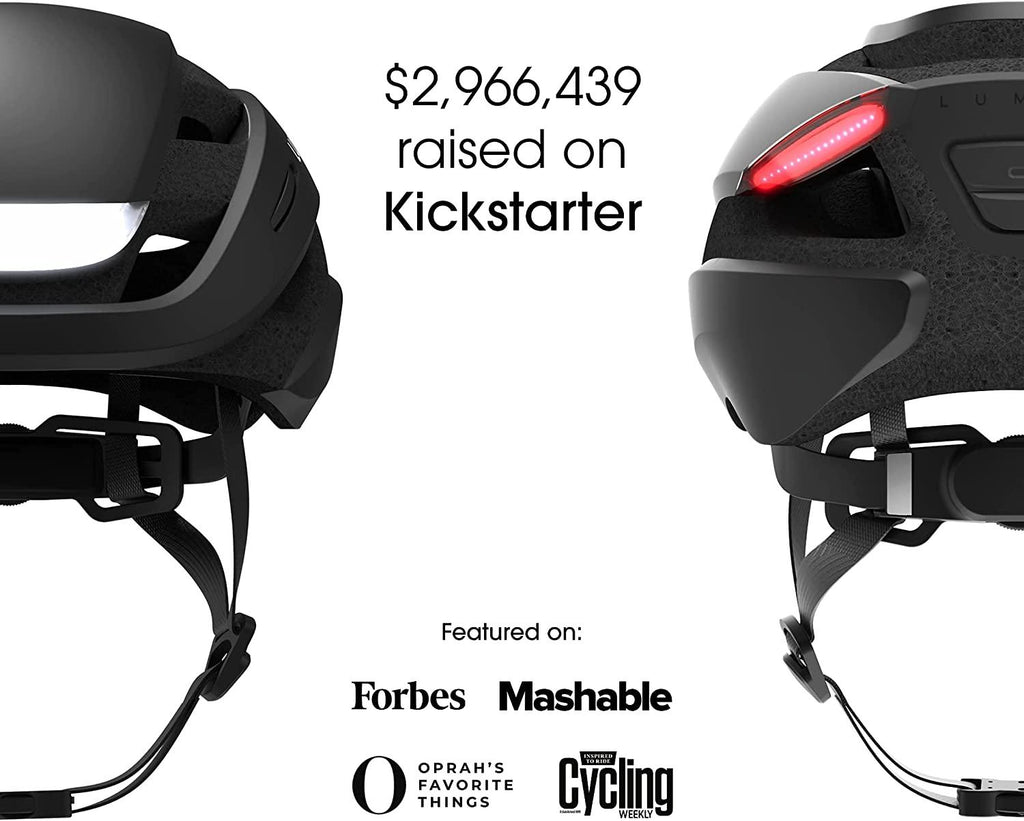 Lumos Ultra Smart Helmet | Bicycle Helmet | Front and Rear LED Lights | Turn Signals | Brake Lights | Bluetooth Connected | Adult: Men, Women